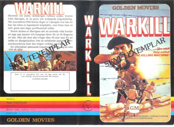 WARKILL (VHS)